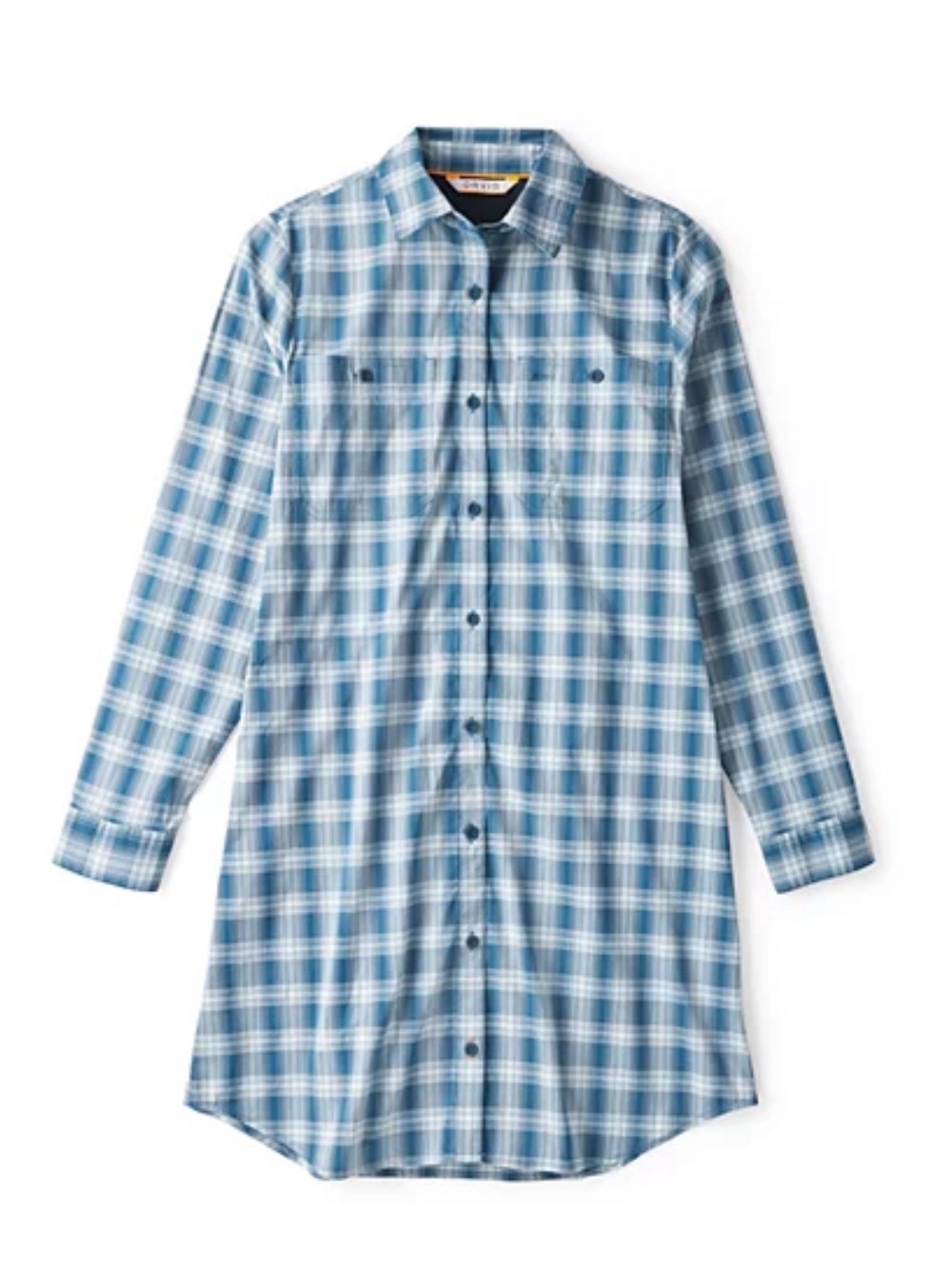 $139 Orvis NWOT River Guide Plaid Shirt Dress